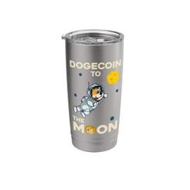Doge-coin to the moon Stainless Steel Insulated Tumbler