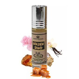 Al Rehab Golden Sand - 6 ml (.2oz) Roll-on Perfume Oil by Al-Rehab