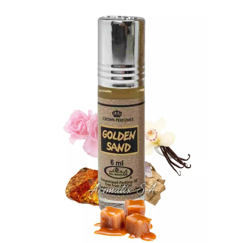 Al Rehab Golden Sand - 6 ml (.2oz) Roll-on Perfume