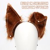 Epokus Plush Cat Ears and Tail Set, Cat Fox Fancy