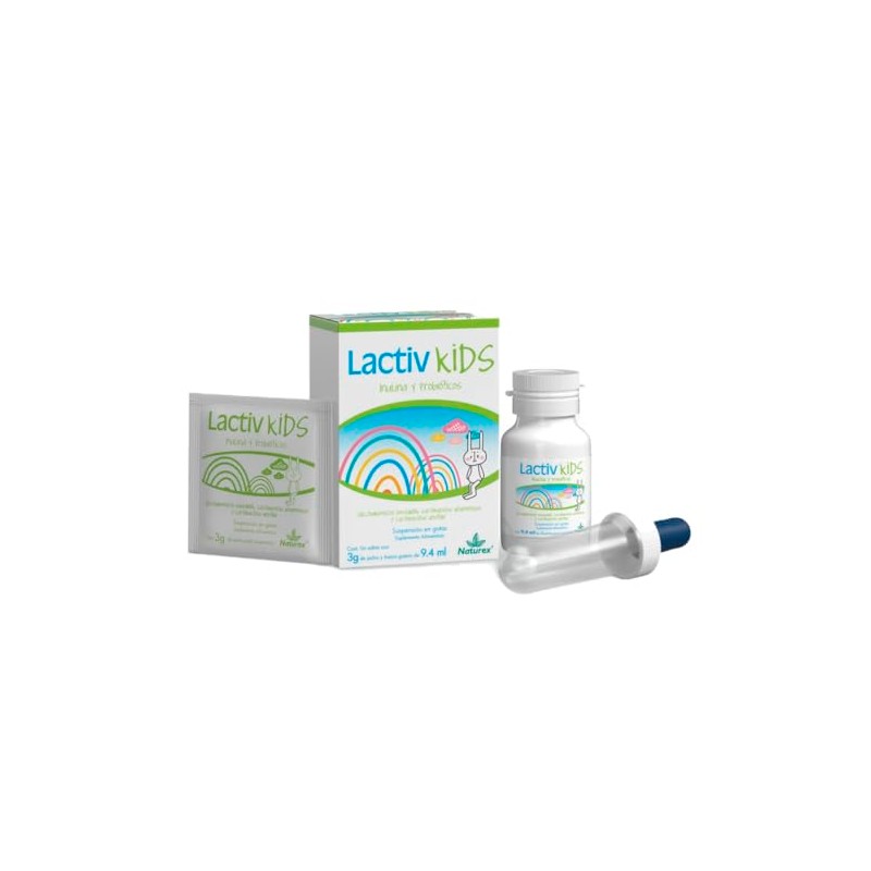 Lactiv Kids - Inulina y probioticos - Gotas - ayuda