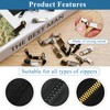 Akamino 316 Pcs Zipper Repair Kit, Zipper Pull Replacement with