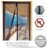 Magnetic Screen Door Mesh Curtain Durable Heavy Duty Mosquito Net