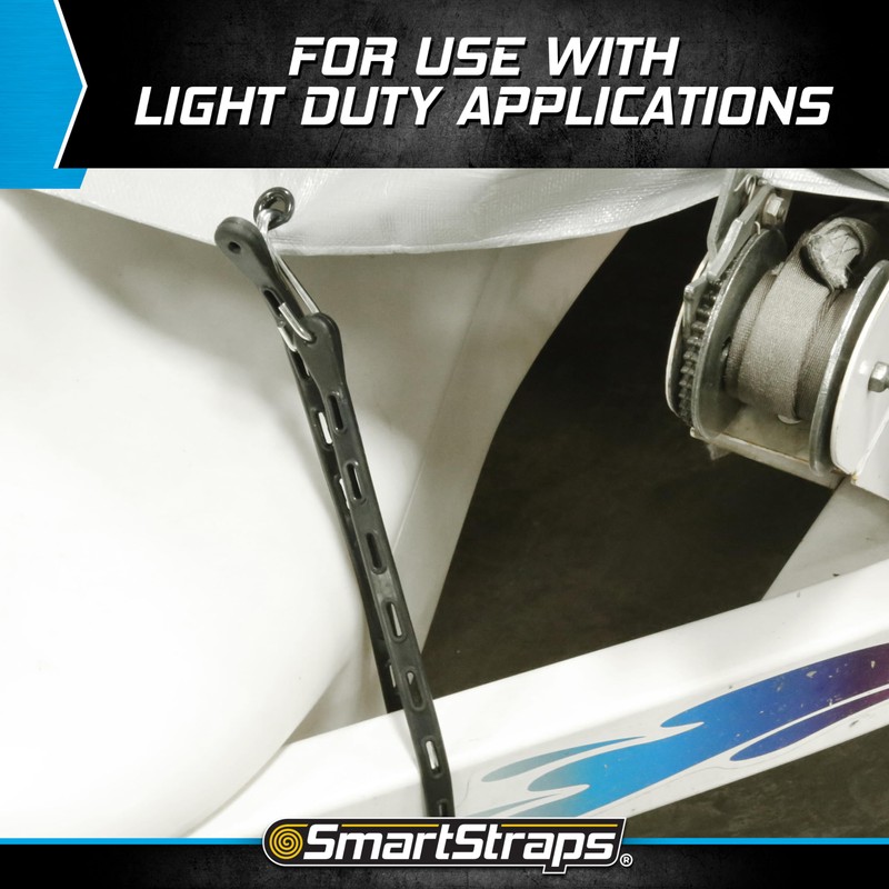 SMARTSTRAPS 1806 Tarp Straps Adjustable Value Pack, 5 Piece