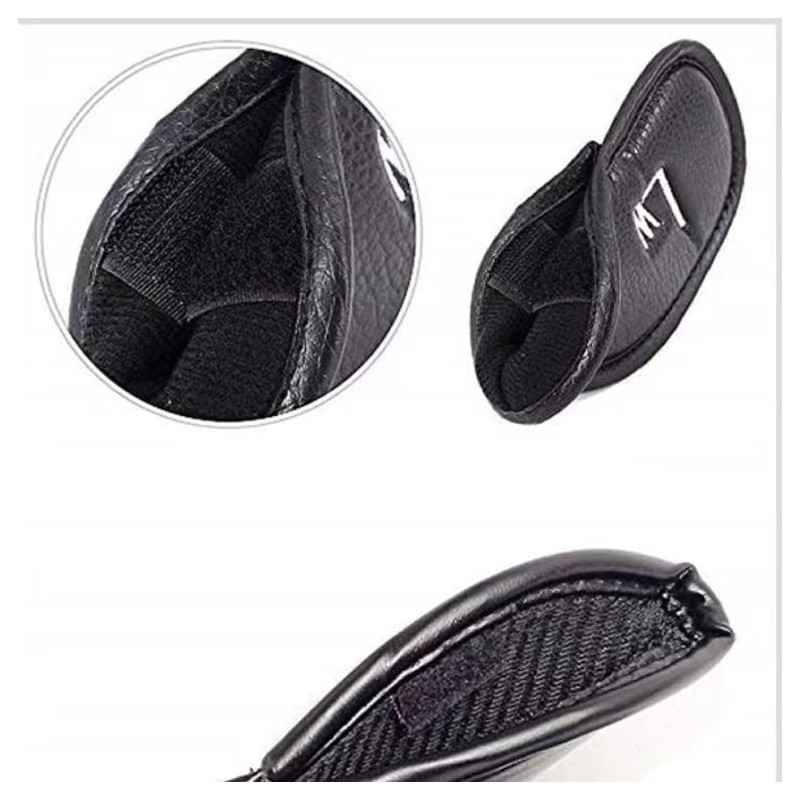 Leather Golf Headcovers Irons Set 12 Pcs Club Iron Head