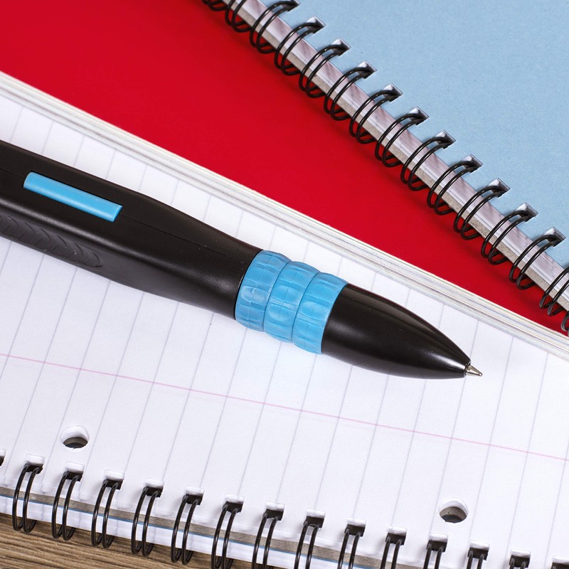 Fidget Pen, sliders, switches, clickers and twisters and a smooth