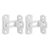 INIRET 2 Packs 90 Degree Matte White Flip Barn Door