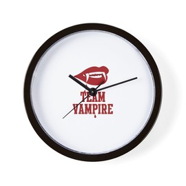 CafePress Team Vampire 10" Wall Clock for Livingroom, Kitchen, or Office