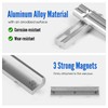 SWAWIS 125 mm Vice Protective Jaws, 1 Pair of Aluminium