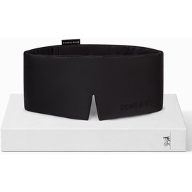 Dore & Rose Máscara para dormir Deep Sleep Mask, bloqueo de luz, 23 momme, seda de morera, ultrasuave, ajustable - Máscara de viaje para dormir para hombres y mujeres