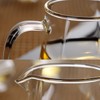 Glass Pitcher with Handle, Milk and Cream Pitcher Cup Jug,