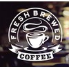Fresh Brewed Coffee Takeaway Cup Window Sign Vinyl Sticker Graphics