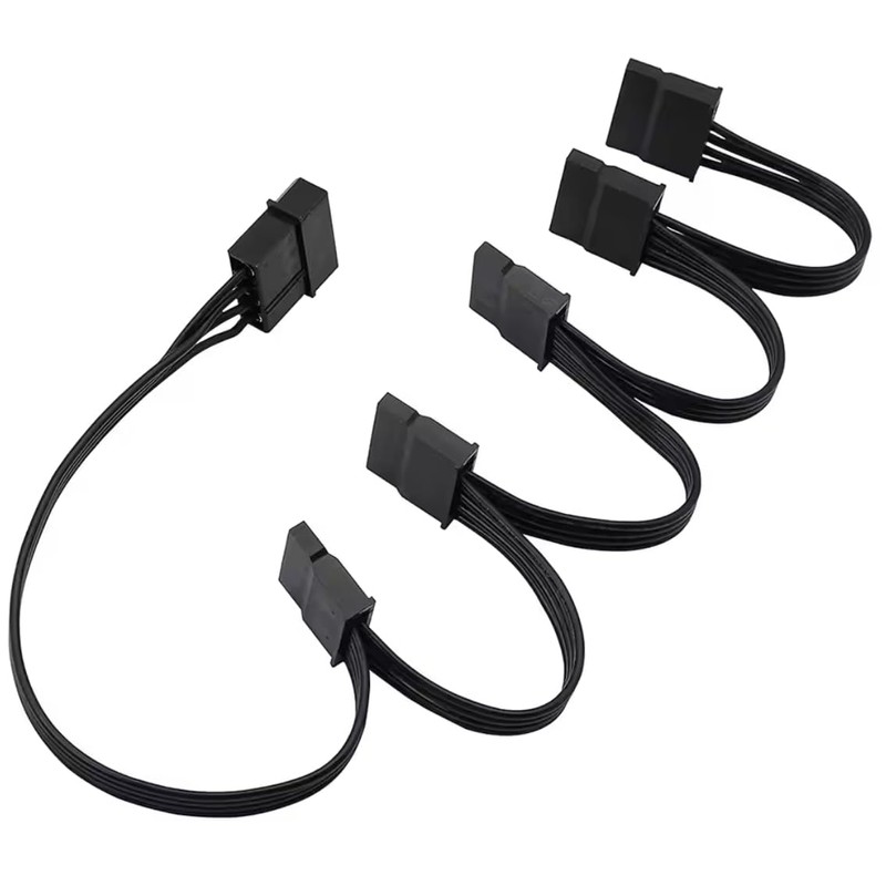 Panlouting 1 to 5 IDE to SATA Power Distribution Cable