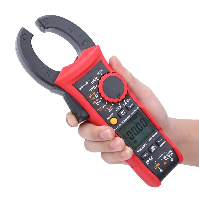 UNI T UT219DS 6000 Counts LCD Clamp Meter Voltage Current