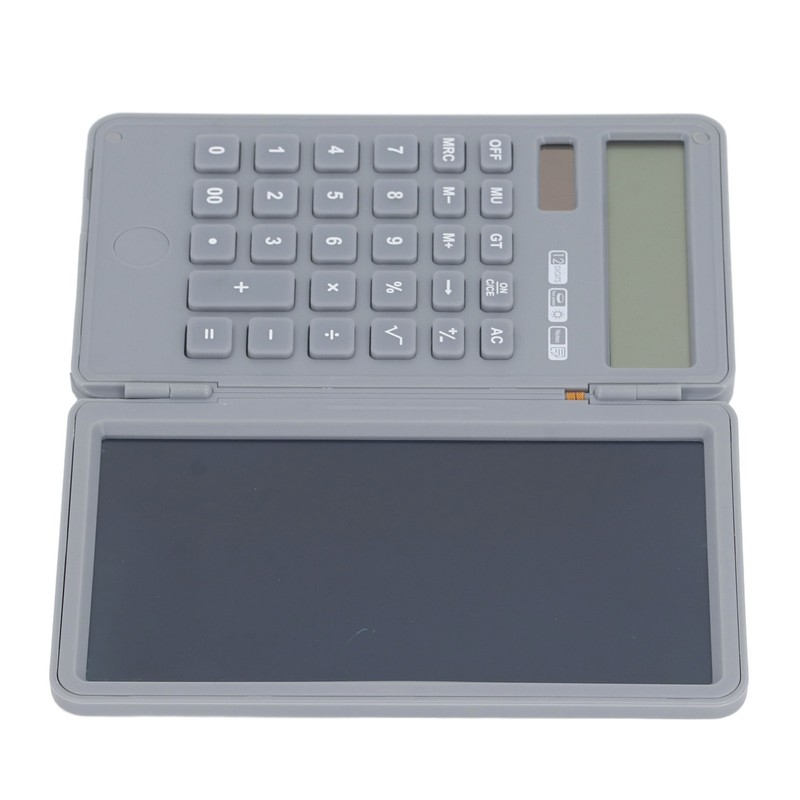 Calculator Handwriting Board Foldable Portable 12 Digits Display Scientific Electronic