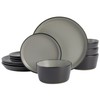 Gibson Soho Lounge Sofia Coupe Stoneware Dinnerware Set, Service for