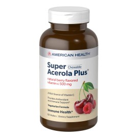 Obleas Masticables American Health Super Acerola Plus Vitami