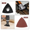 150 Sheets Sandpaper Set, Multitool Sanding Plate for Delta Sander,