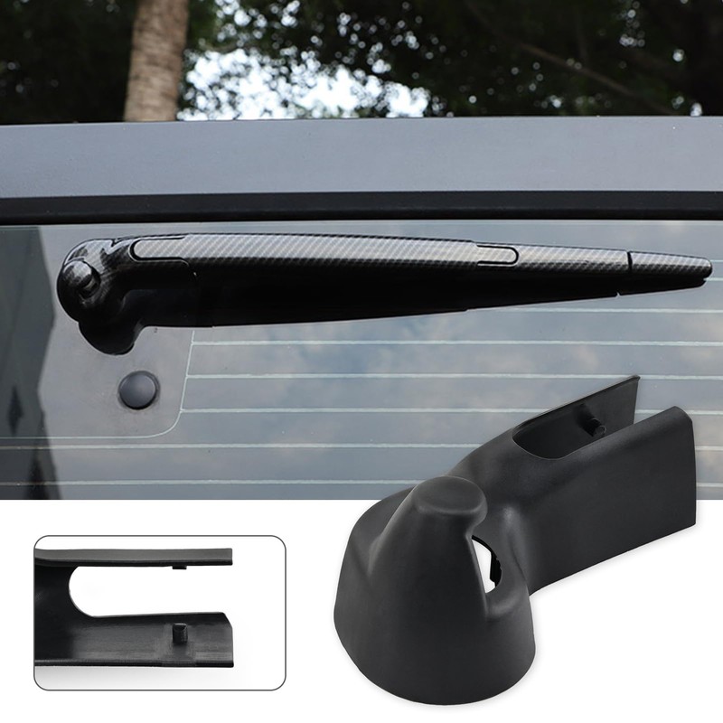 MUEUSS Rear Windshield Wiper Arm Cover Cap for Jeep Wrangler