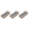 Shower Storage Rack 3 Layers Punch Free Rectangle Aluminum Shower