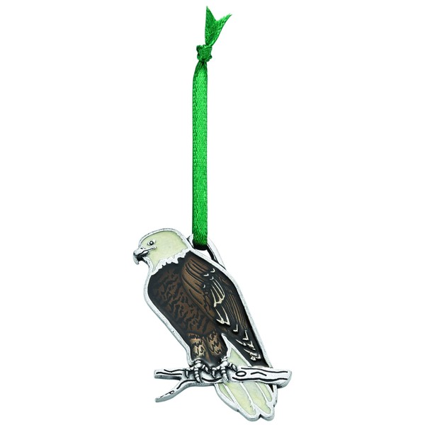 DANFORTH - Bald Eagle Pewter Ornament - 2 1/8 Inches