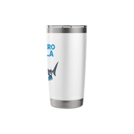 Tralalero Tralala Italian Brainrot Meme Humor Parody Stainless Steel Insulated Tumbler