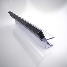 DreamLine Black Magnetic Vinyl Seal 76" Length, 308GD-10, for 10 mm. Glass Shower Door, 62008102-1930, L