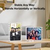 HELPLEX Acrylic Picture Frames 3x3, 3 Pack Clear Magnetic Lucite