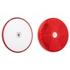 4 Pack Red Round Reflectors Screw On Diameter 60mm Diameter