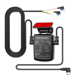 Dash Cam Type-C Hardwire Kit with Radar Detection,11.4V-30V to 5V/3A, with Low Voltage Protection, 24 Hour Radar Detection Parking Monitoring(DK2)