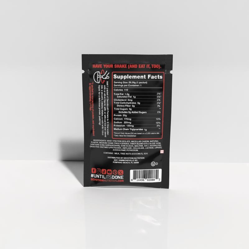Gingerbread Flavor Protein Powder Sample Pack, Seasonal