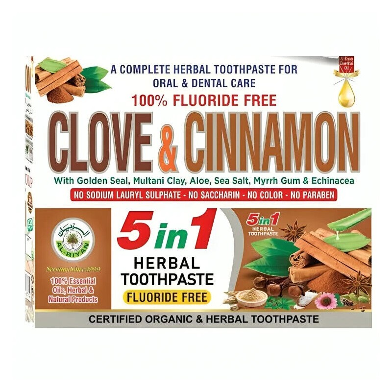 Al-Riyan Group Organic Clove & Cinnamon Herbal Toothpaste Al Riyan-5