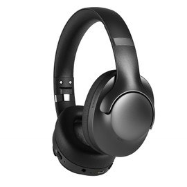 SITOAT Bluetooth Headphones, Wireless Headphones, ANC, Active Noise Cancelling, Large Earpads, Over-Ear Headphones, 50 Hours of Use, For Both Wired and Wireless, Gaming, Low Latency, Enclosed, HIFI