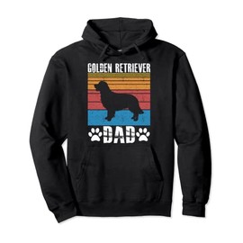 Golden Retriever Dad Golden Retriever Owners Pullover Hoodie