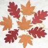 Uniwish Happy Fall Banner with Pumpkin Maple Leaves Sign Garland