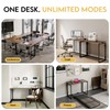 alawooder Folding Desk 30 Inch - No Assembly Small Foldable