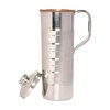 Copper and Stainless Steel Jug | Outer Stainless Steel and