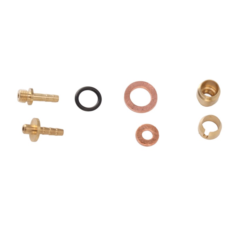 Bike Brake Hose Connector Aluminum Alloy Hydraulic Brake Hose Straight