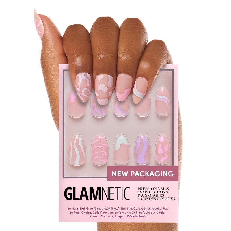Glamnetic - Clavos de presión para uñas - Wild Card