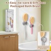 GEENOA New Back Scrubber for Shower, 18.9‘’ Shower Back Scrubber