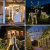 Qillnyy 220 LEDs String Lights Outdoor Indoor 25M 8 Modes