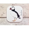 Clare Baird Creations Coaster in a Puffin Design