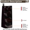 MiKaFex Tail Light Halogen Compatible With 2003-2023 Chevy Express GMC
