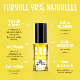 BELWEDER - 2 x 7.5ml Nail and Cuticle Nutrient Oil - 2 x 7.5ml - Moisturising and Firming - Nails and Dry Cuticle - For Men and Women