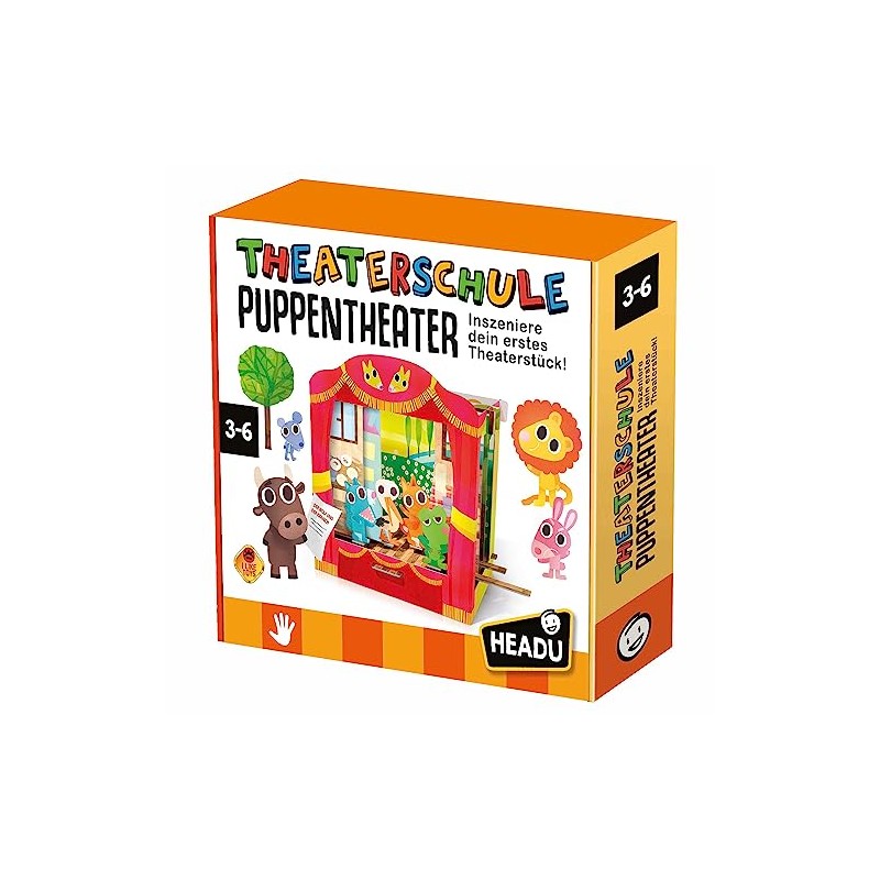 Headu "Theaterschule Puppentheater – Stage Your First Theatre!": Educational Game
