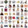 Funny Meme Stickers, Pack of 200 Classic Meme Stickers, Vinyl