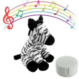 Plush Toy Wonderland 16 inch Ziggy the Zebra Plush Toy with Recorder -Build Bear Stuffed Animal