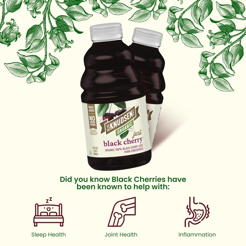R.W. Knudsen Organic Just Black Cherry from Concentrate, 32 fl