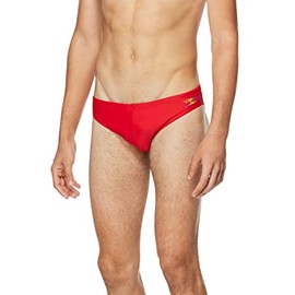 Speedo Men's Swimsuit Brief Powerflex Eco Solar, BITTERSWEET, 26