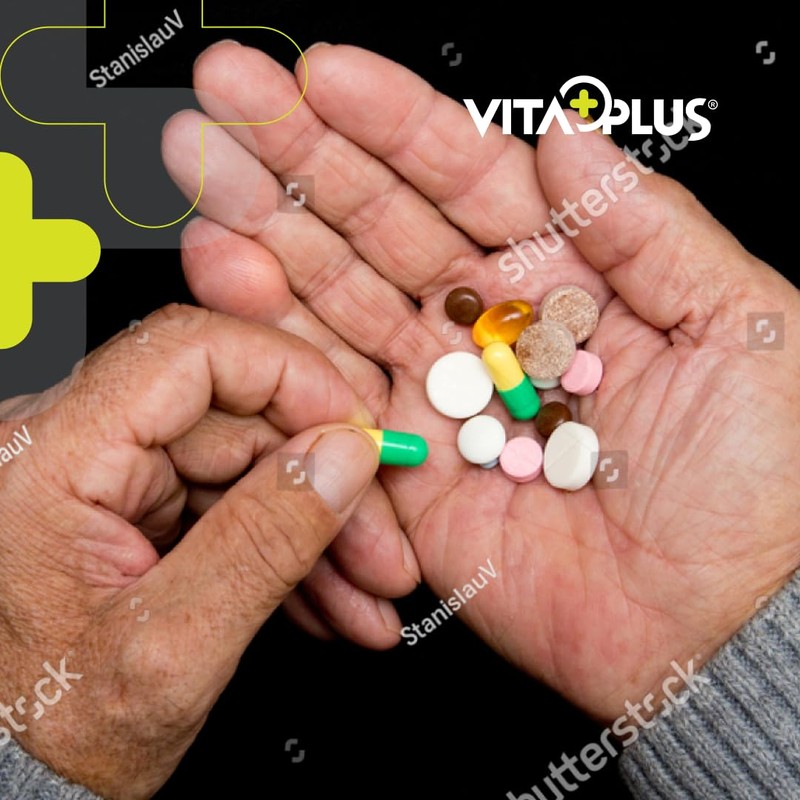 VITAPLUS Seven Day Pill Box - with Easy Open Lids